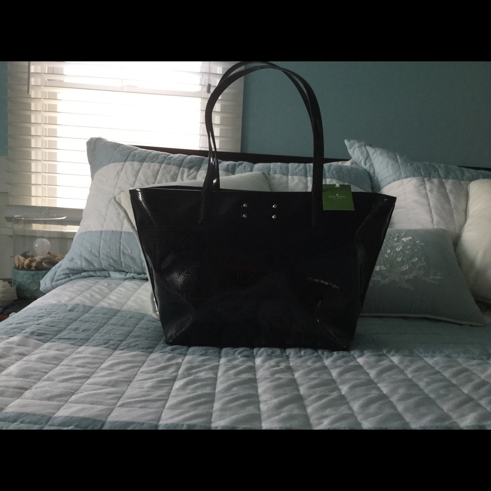 Kate Spade black metro small harmony bag